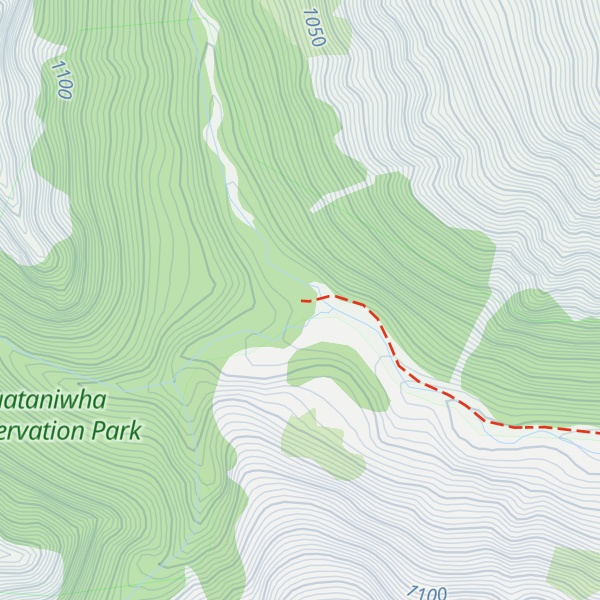Map of South Temple Hut