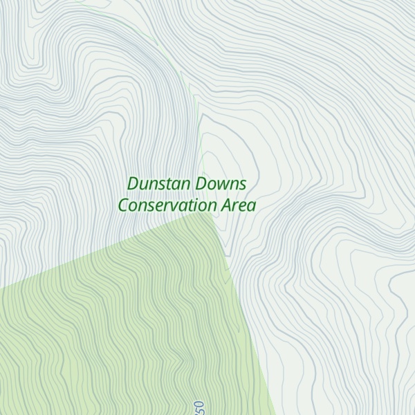 Map of Mount Saint Bathans