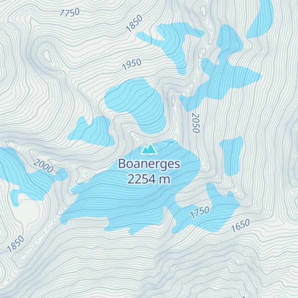 Map of Boanerges