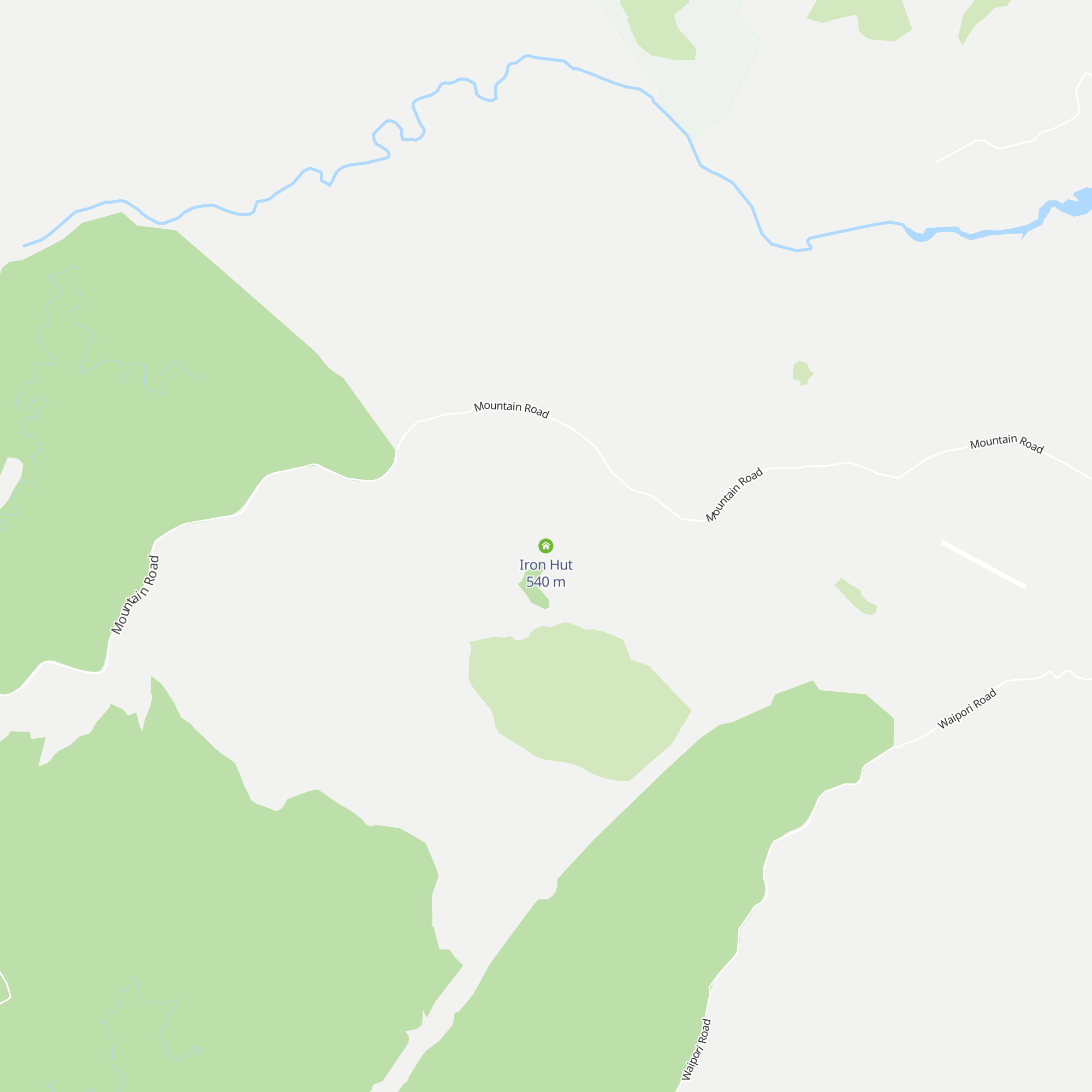 Iron Hut map