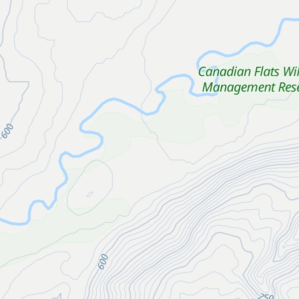 Map of Canadian Hut