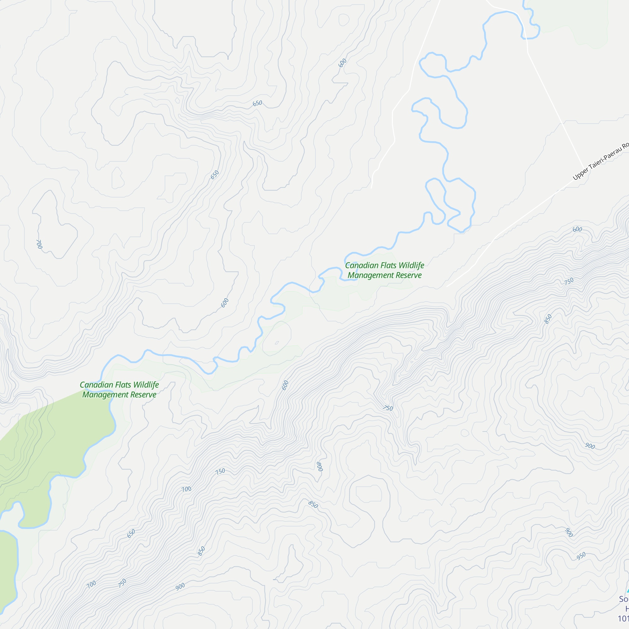 Canadian Hut map