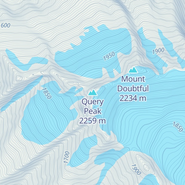 Map of Query Peak
