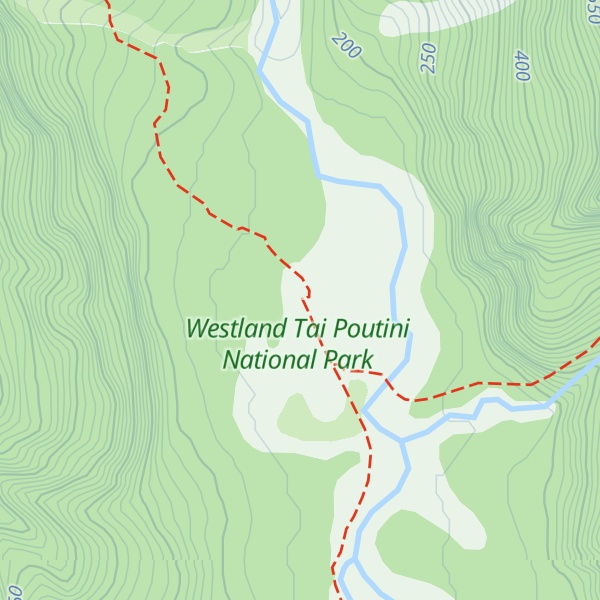 Map of Cassel Flat Hut