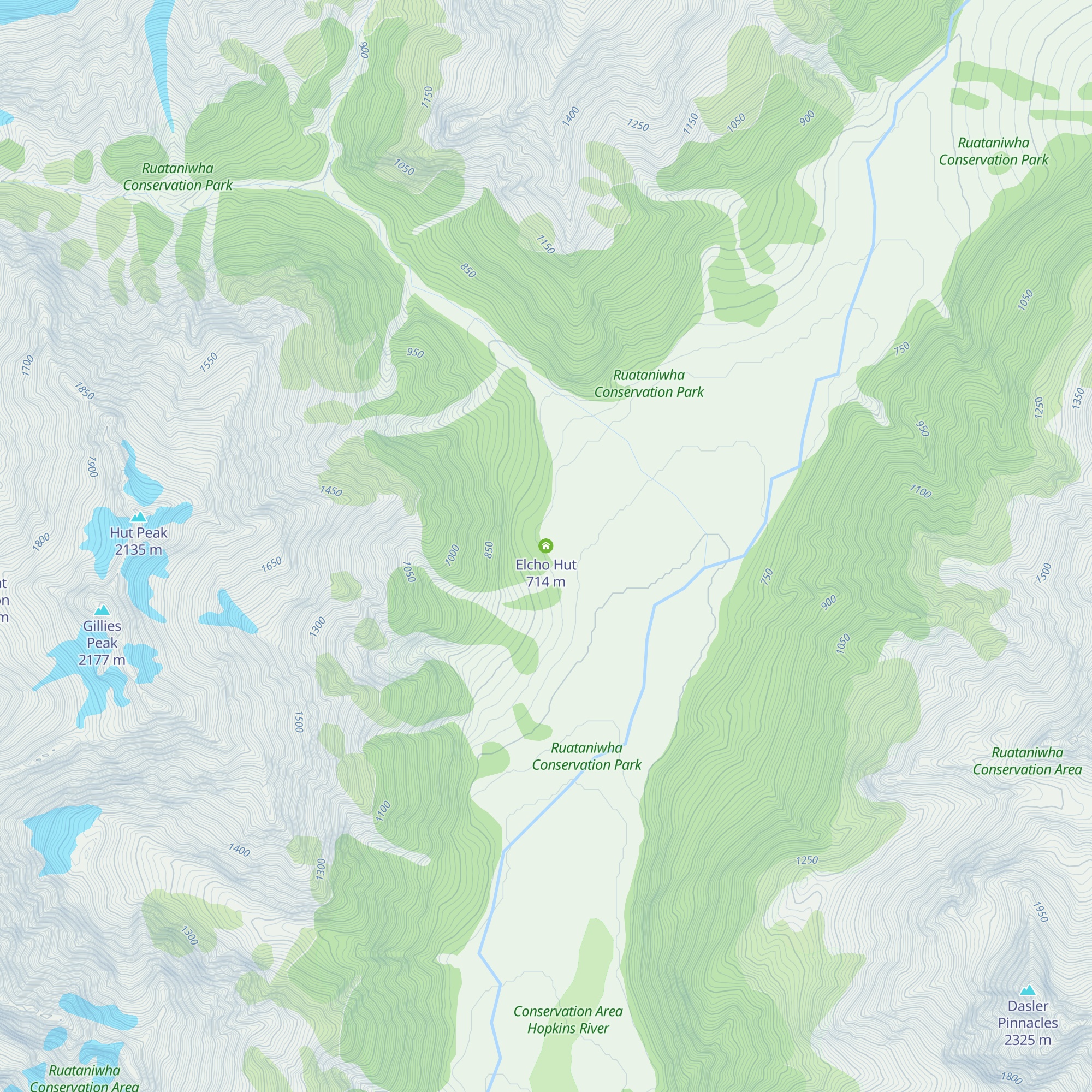 Elcho Hut map
