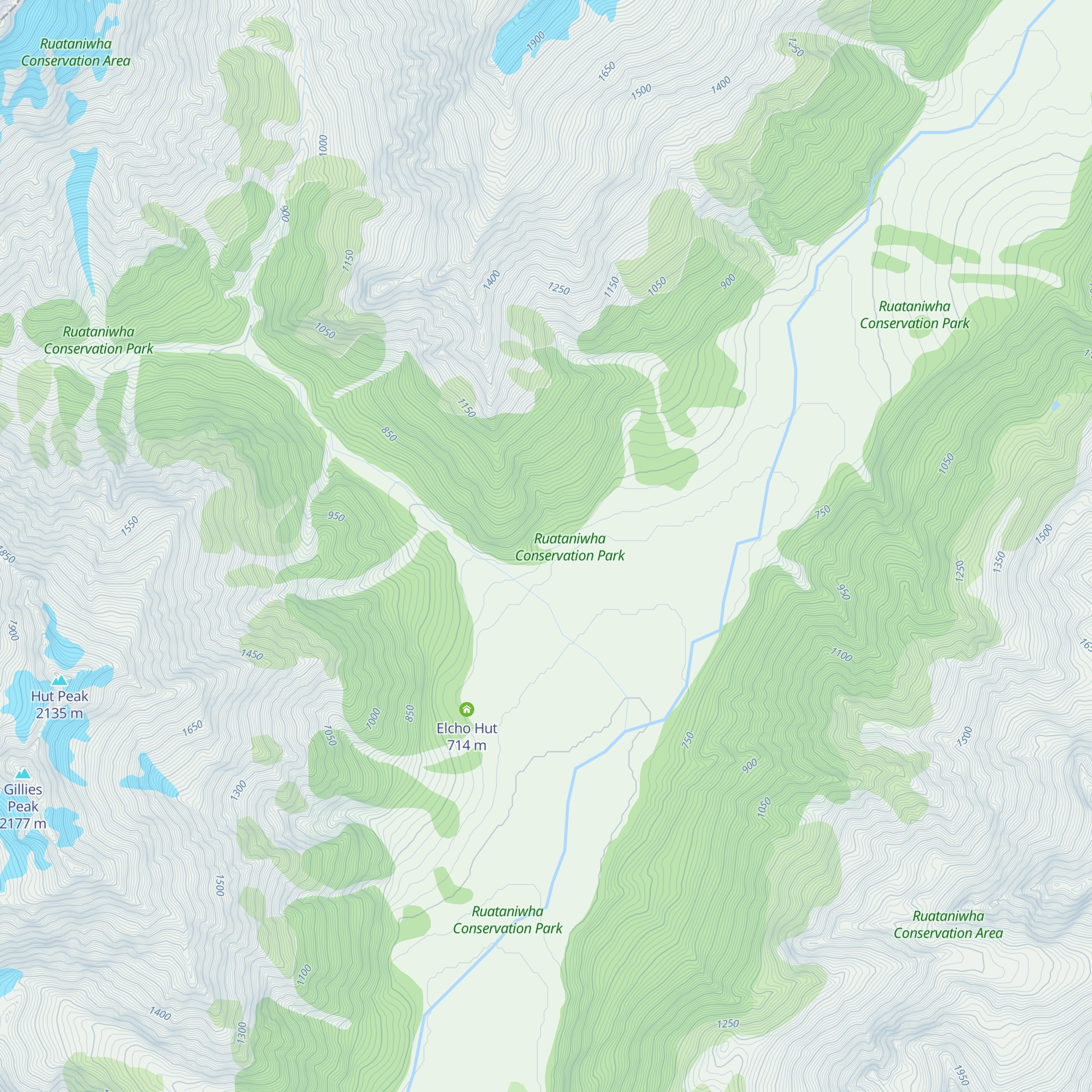 Cullers Hut map
