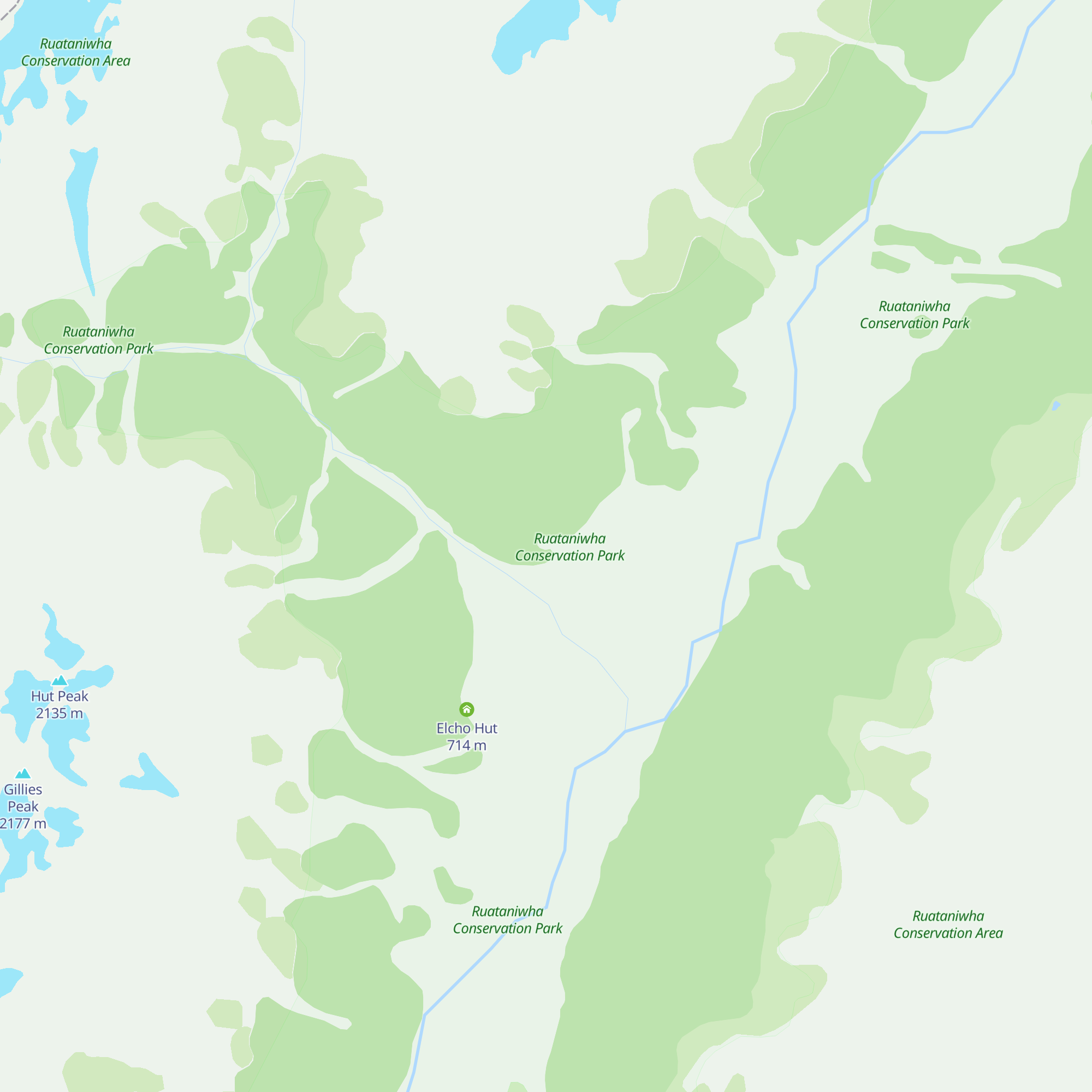 Cullers Hut map
