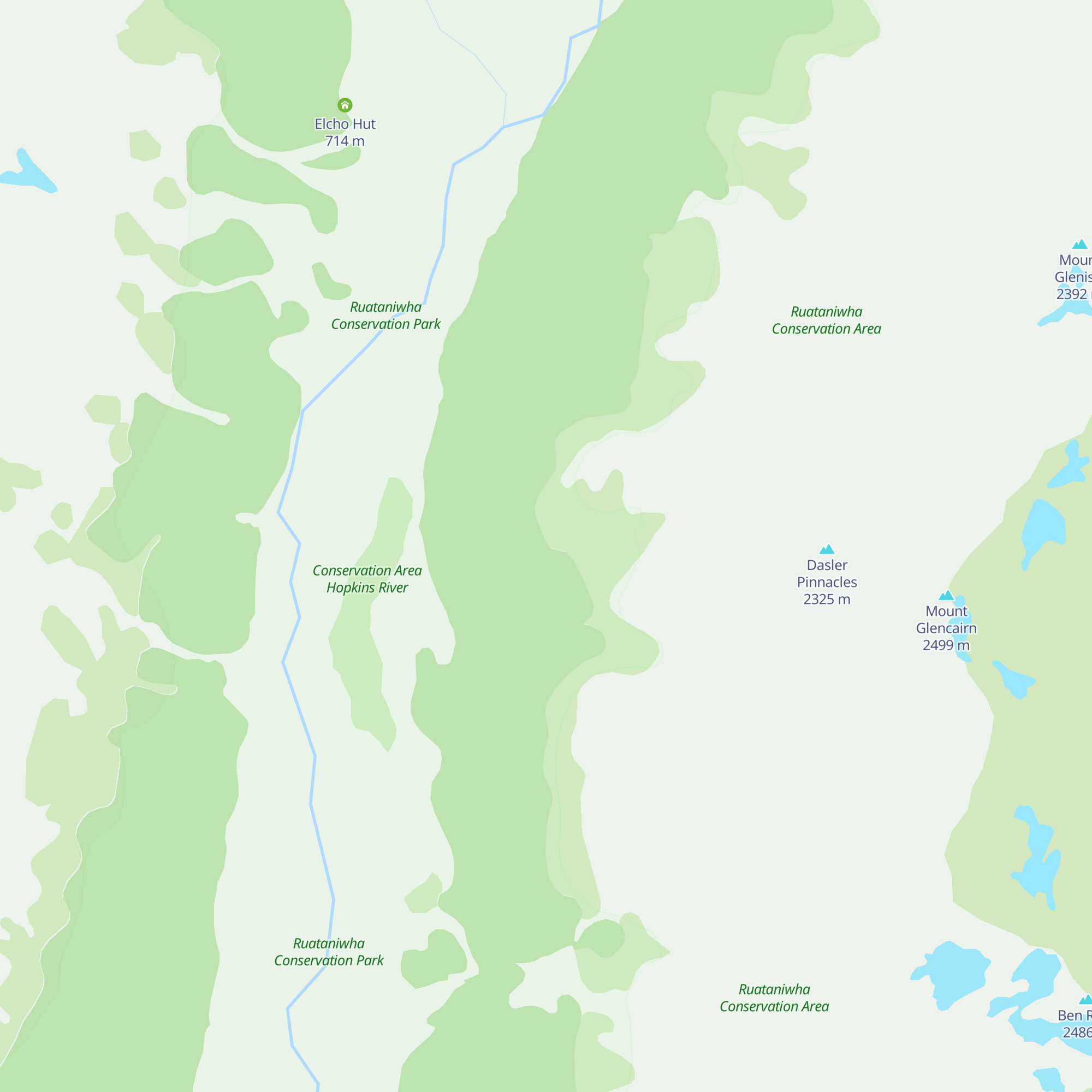 Dasler Bivouac map