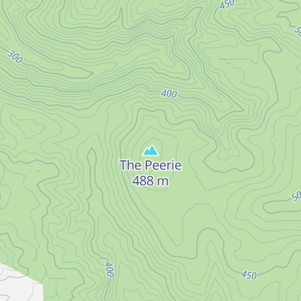 Map of The Peerie