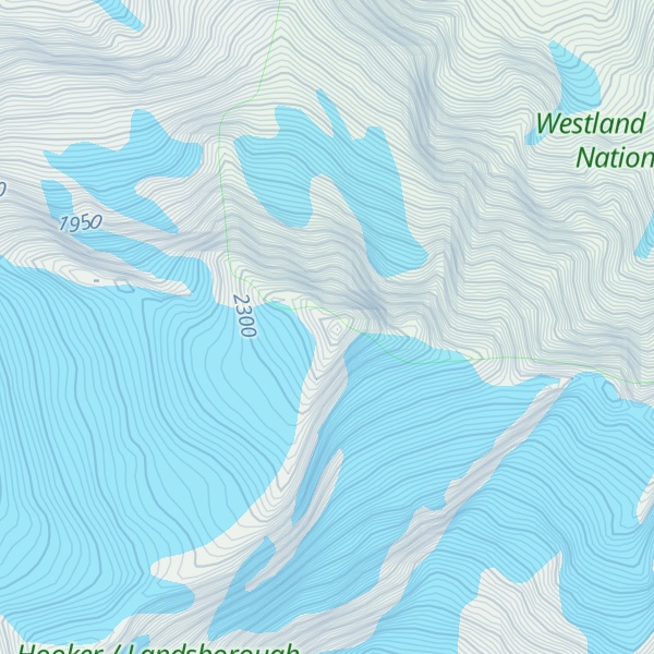 Map of Fettes Peak