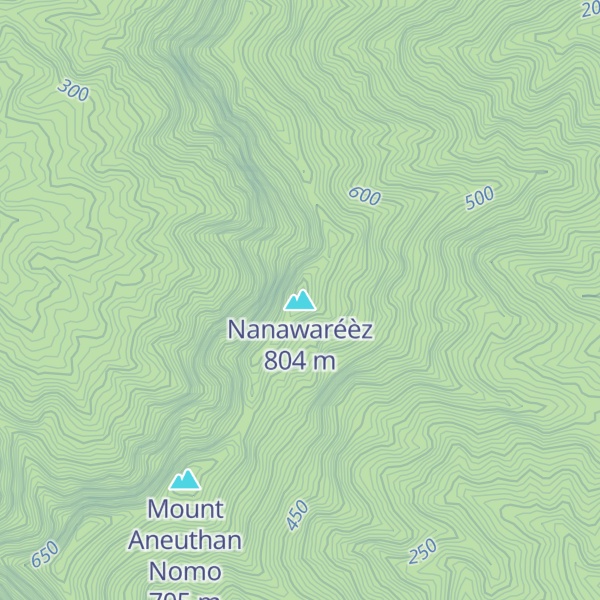 Map of Nanawaréèz