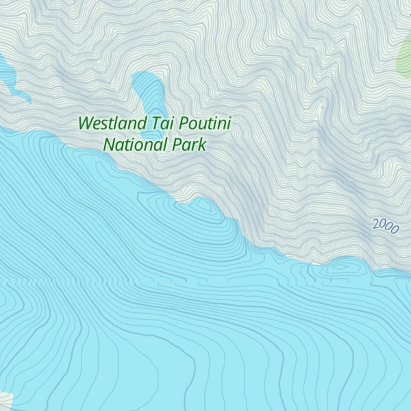 Map of The Sierra Range