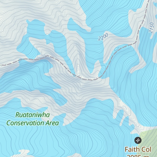 Map of Mount Hopkins