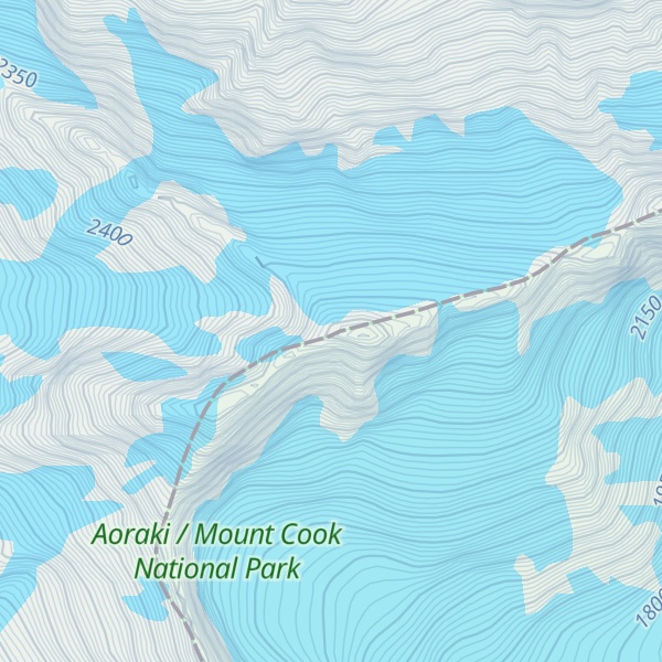 Map of Mount Burns
