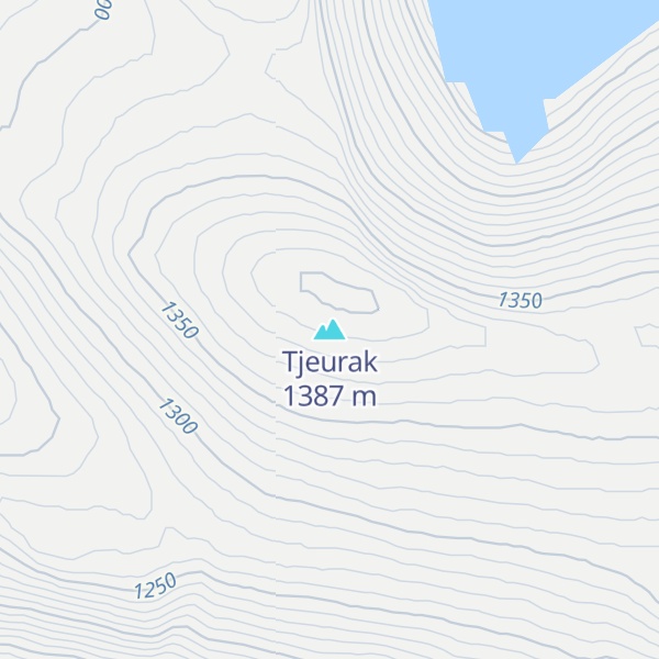 Map of Tjeurak
