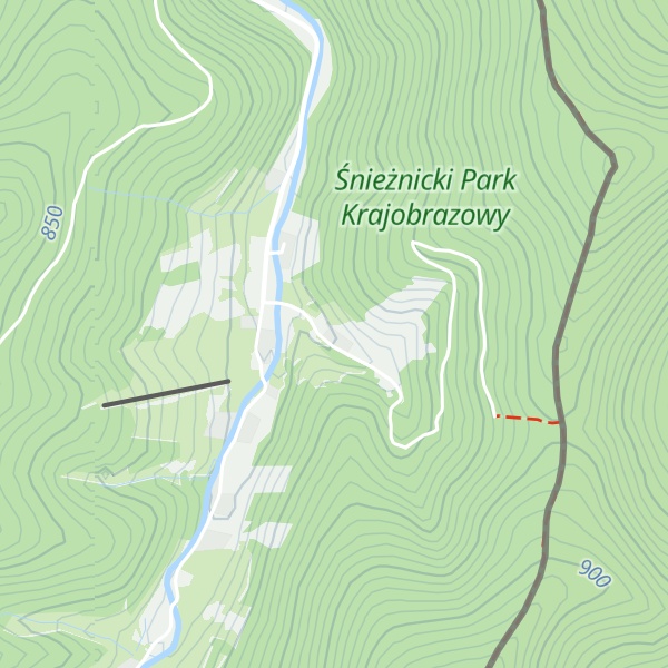 Map of Chatka Trapera