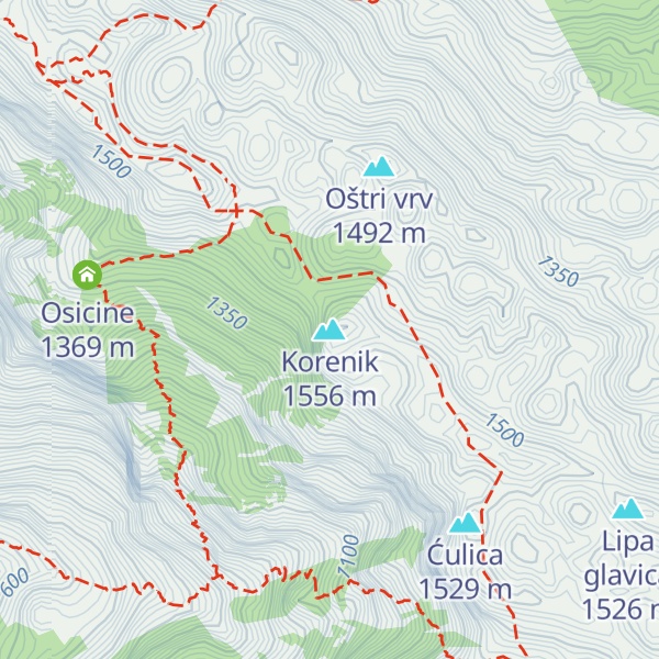 Map of Korenik