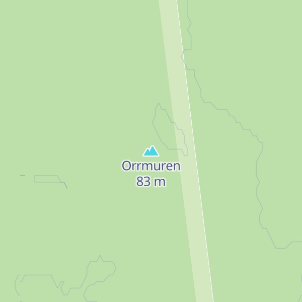 Map of Orrmuren
