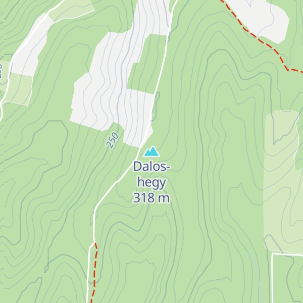 Map of Dalos-hegy