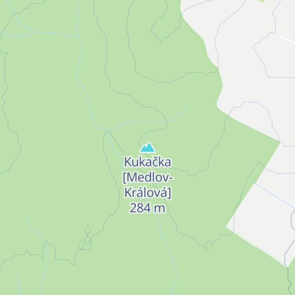 Map of Kukačka [Medlov-Králová]