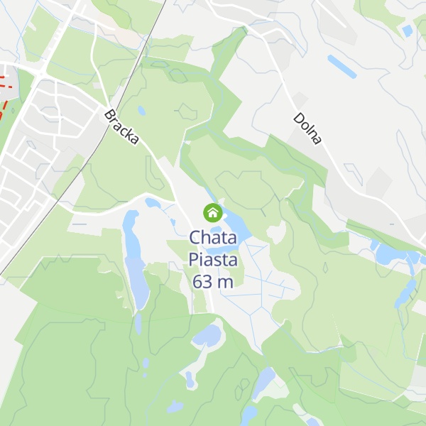 Map of Chata Piasta
