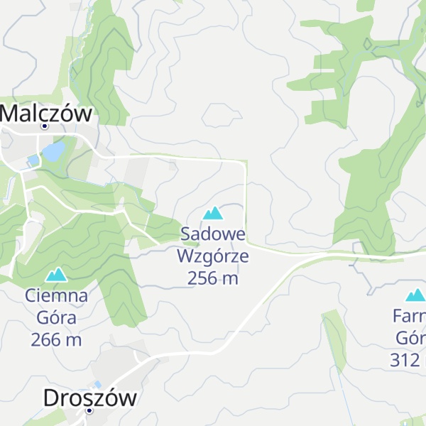 Map of Sadowe Wzgórze