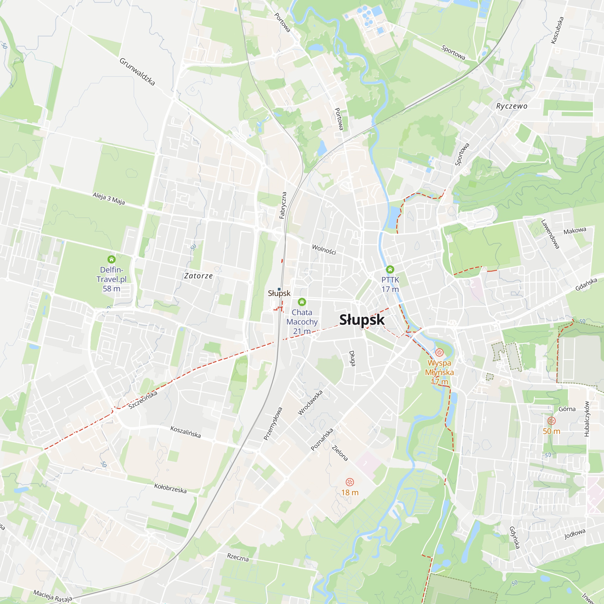 Chata Macochy map