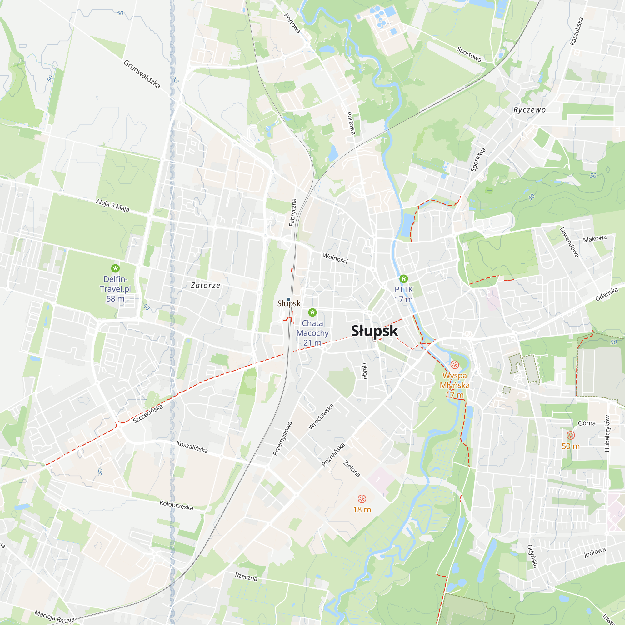 Chata Macochy map