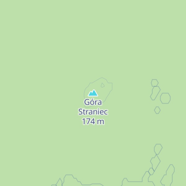 Map of Góra Straniec
