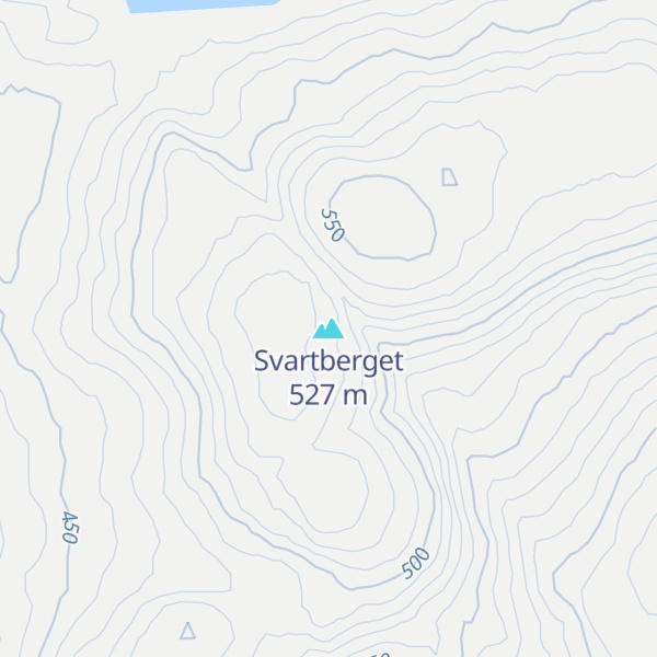 Map of Svartberget