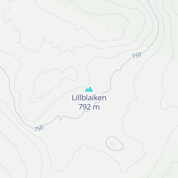 Map of Lillblaiken
