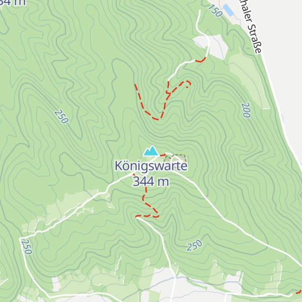 Map of Königswarte