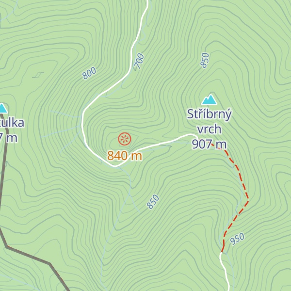 Map of Chata Srub