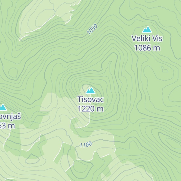 Map of Tisovac