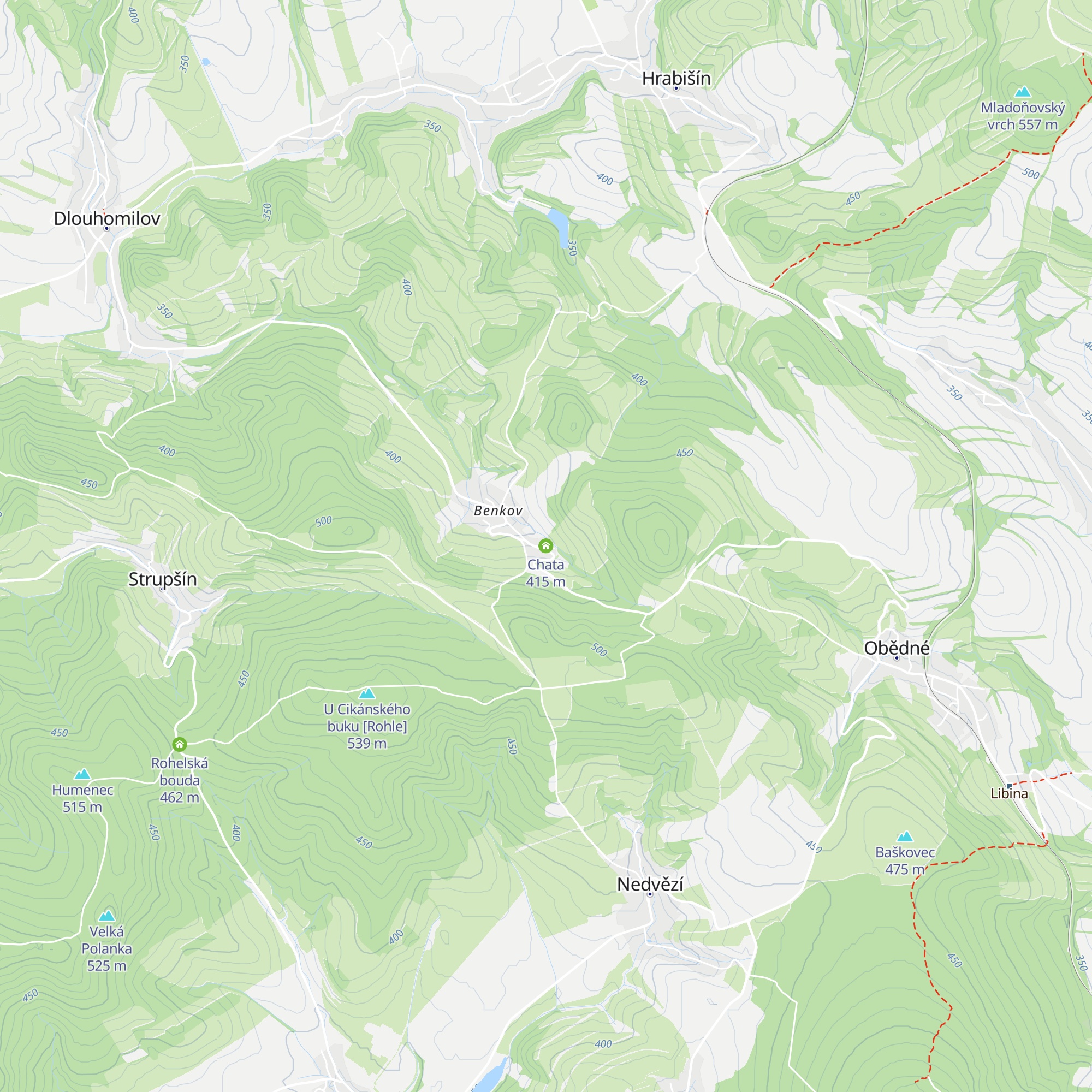 Chata map