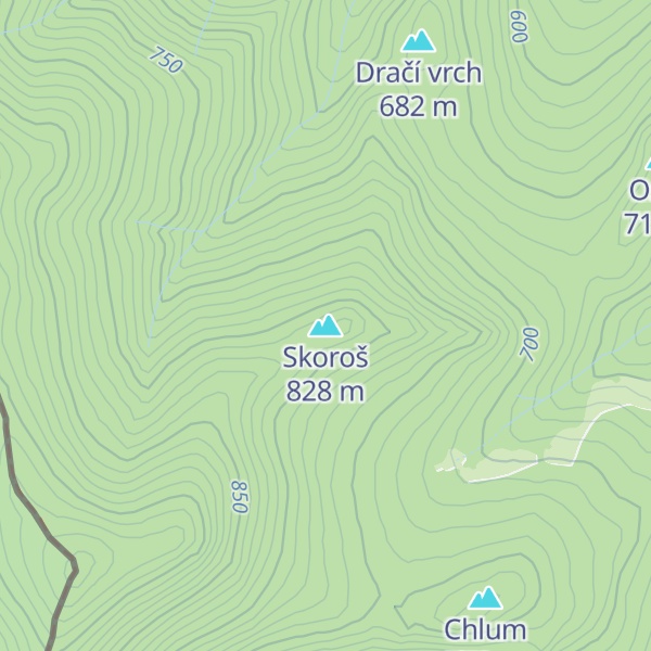 Map of Skoroš