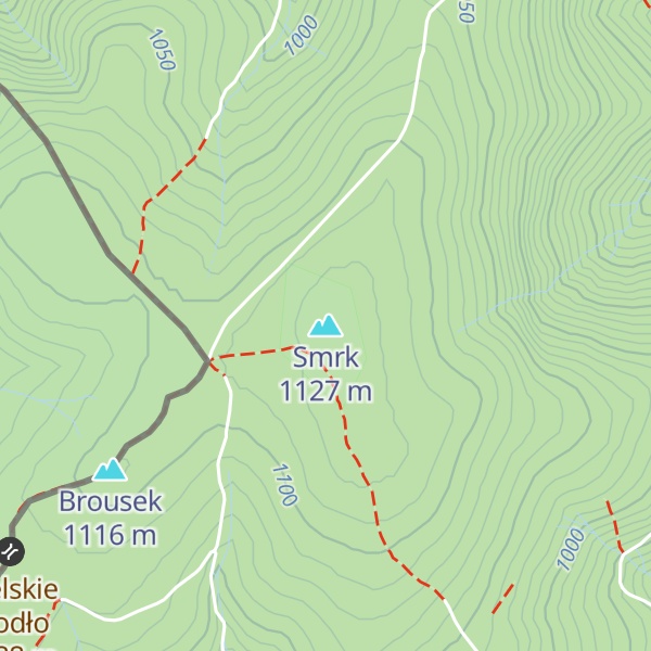 Map of Smrk