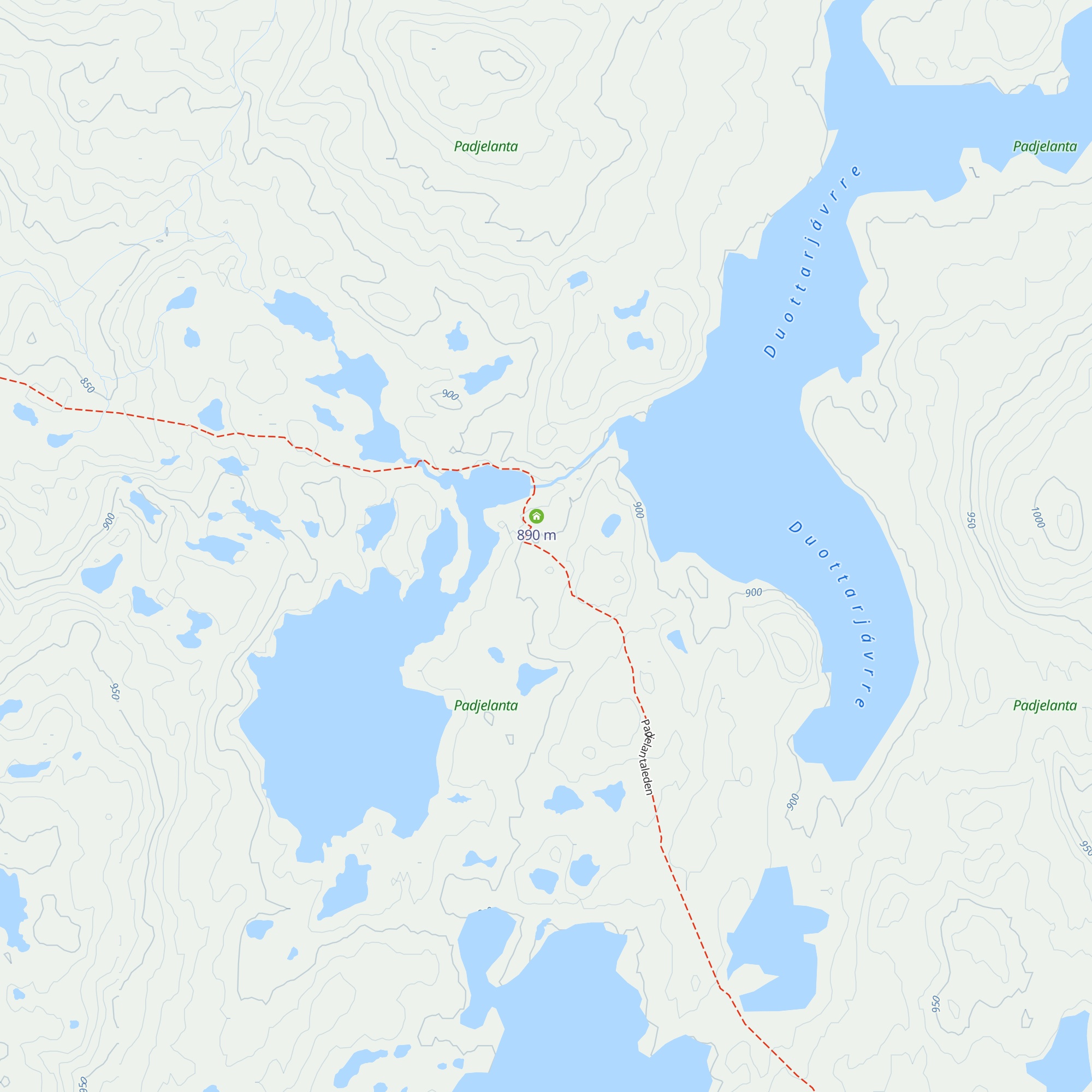 Duottar Fjällstuga map