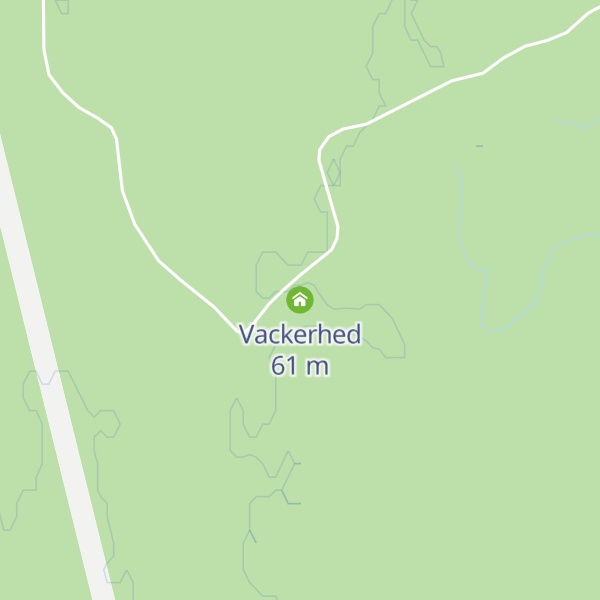 Map of Vackerhed
