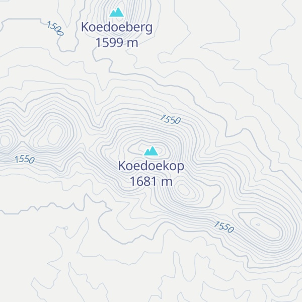 Map of Koedoekop