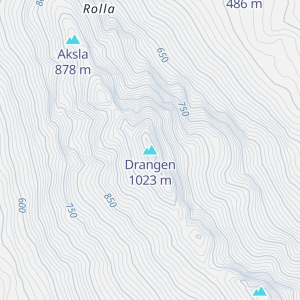 Map of Drangen