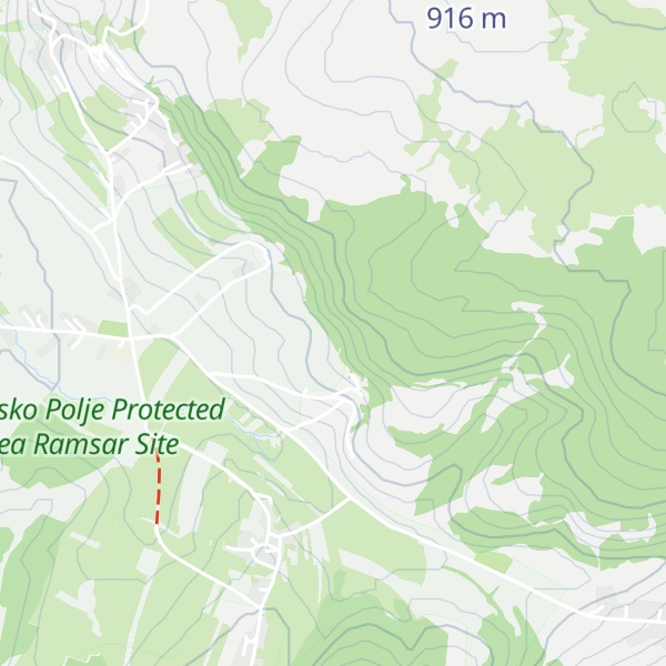 Map of Bandovljeva kuća