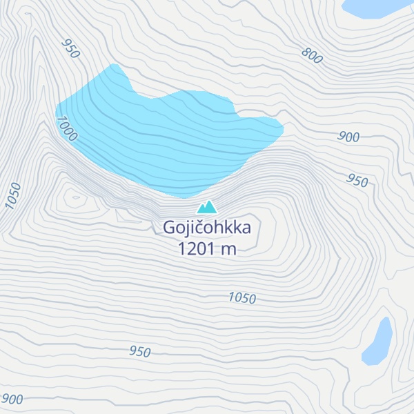 Map of Gojičohkka
