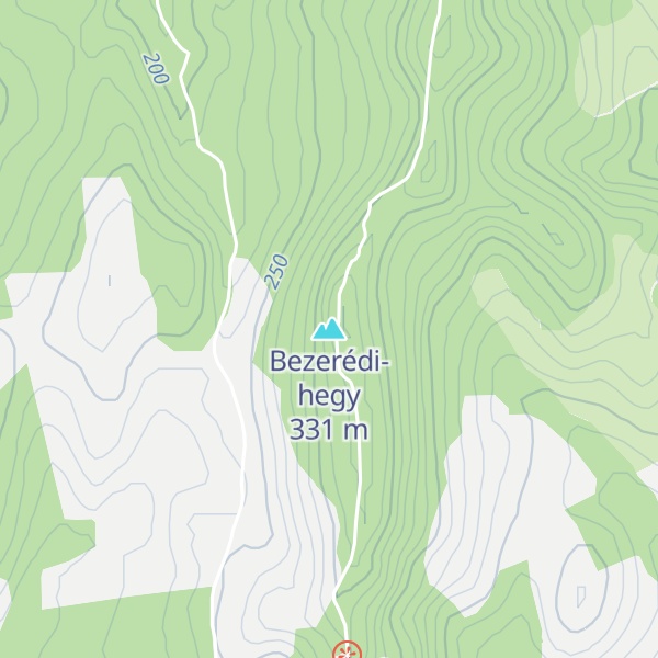 Map of Bezerédi-hegy