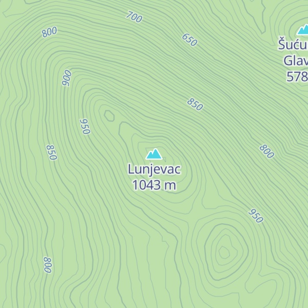 Map of Lunjevac