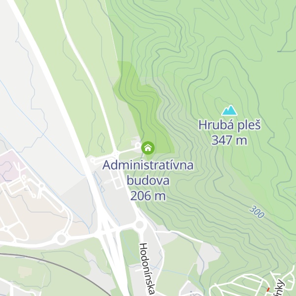 Map of Administratívna budova