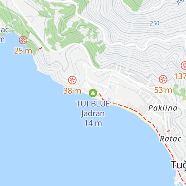 Map of TUI BLUE Jadran