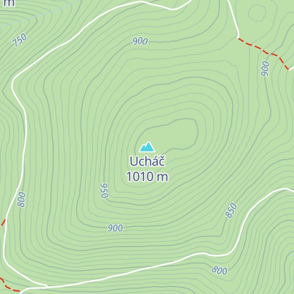 Map of Ucháč