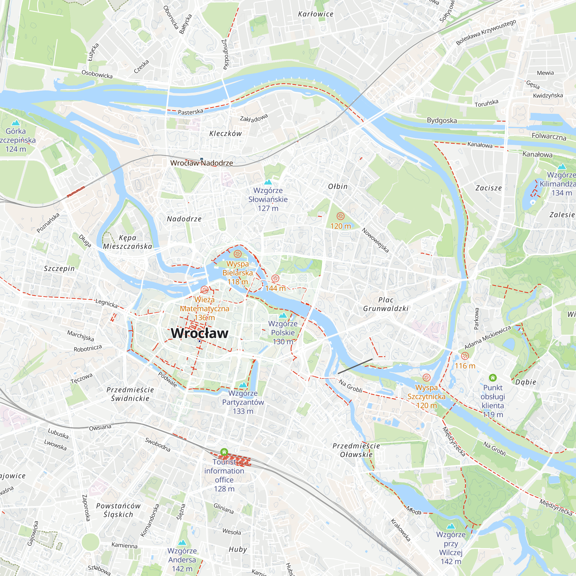 InfoCenter on Cathedral Island map