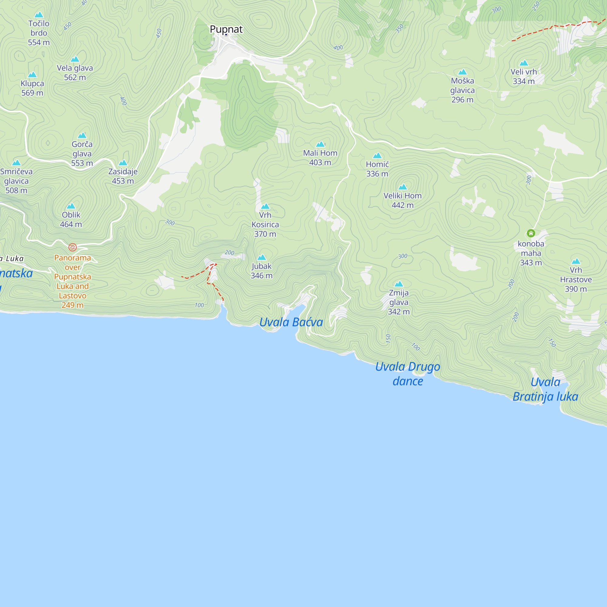 Konoba Bačva map
